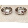 Tapete Porta Comedouro Bebedouro Strass Courino Patachic